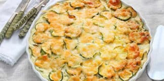 Recette tarte courgettes et feta