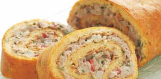 Roulé au thon et fromage au thermomix