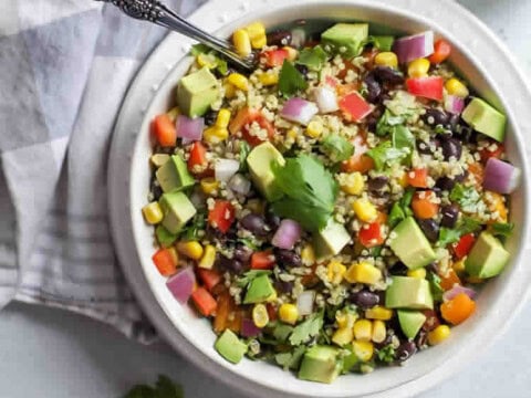 Salade de quinoa et avocat au thermomix