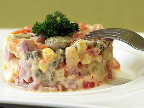 Salade piémontaise facile au cookeo