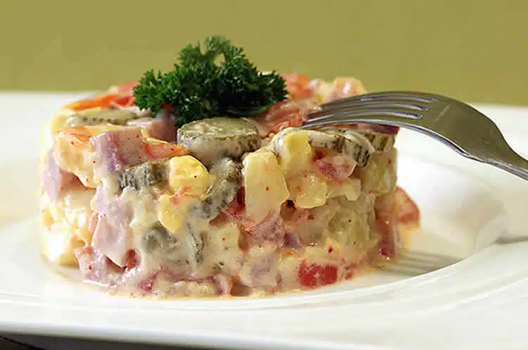 Salade piémontaise facile au cookeo