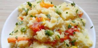 Semoule aux légumes
