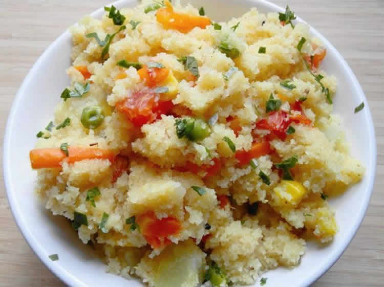 Semoule aux légumes