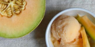 Sorbet au melon au thermomix