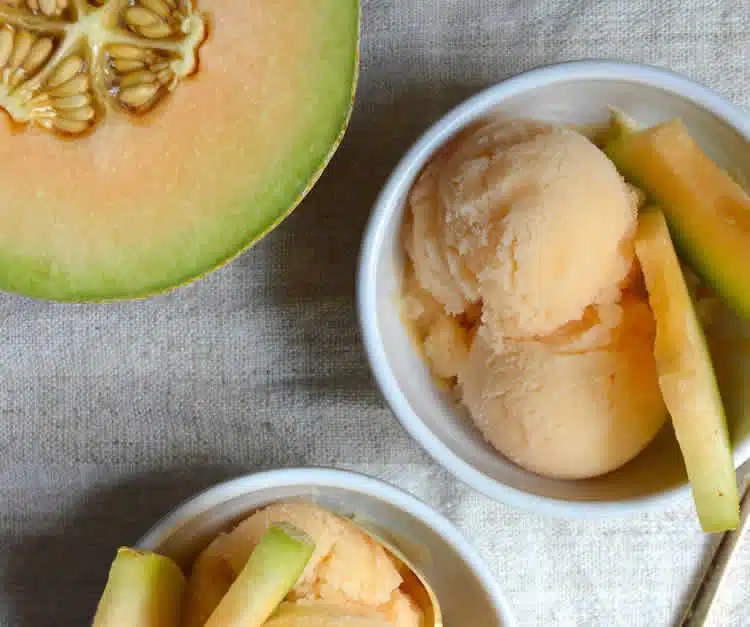 Sorbet au melon au thermomix
