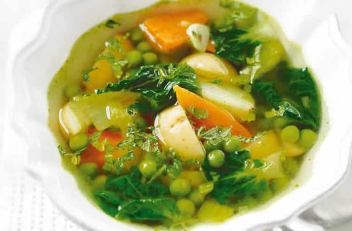 Soupe aux 7 légumes ww