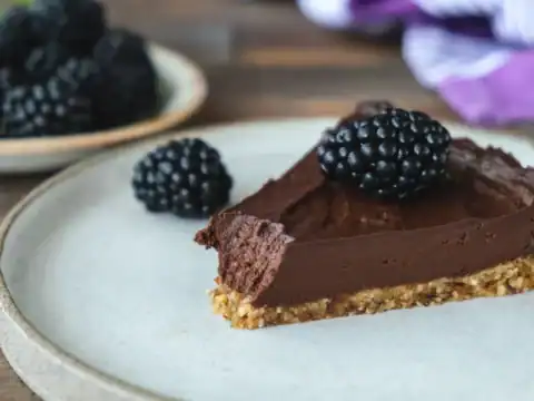 tarte au chocolat sans cuisson au Thermomix