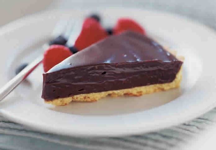Tarte au chocolat sans cuisson au thermomix