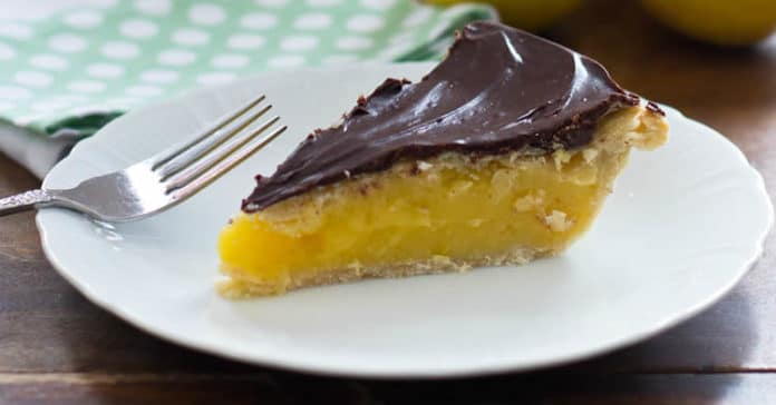 Tarte citron chocolat au thermomix