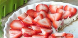 Tarte fraises mascarpone sans cuisson au thermomix