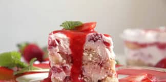 Tiramisu fraises facile au thermomix