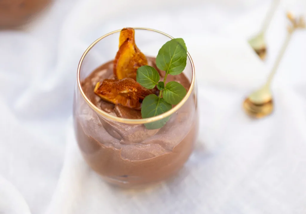 mousse chocolat caramel au thermomix