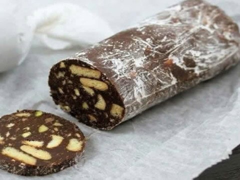 saucisson au chocolat facile au thermomix