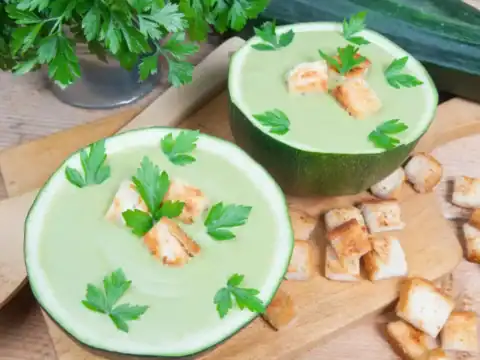 soupe courgette et poireau au Thermomix