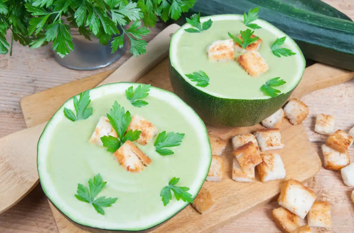 soupe courgette et poireau au Thermomix