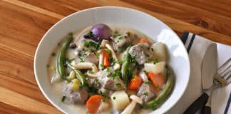 Blanquette de veau aux légumes au thermomix