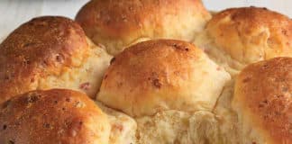 Brioche au fromage et jambon au thermomix