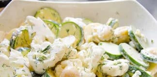 Courgettes et pomme de terre au cookeo