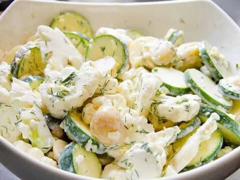 Courgettes et pomme de terre au cookeo