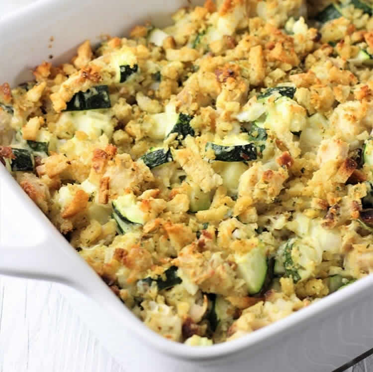 Crumble de poulet aux courgettes au thermomix