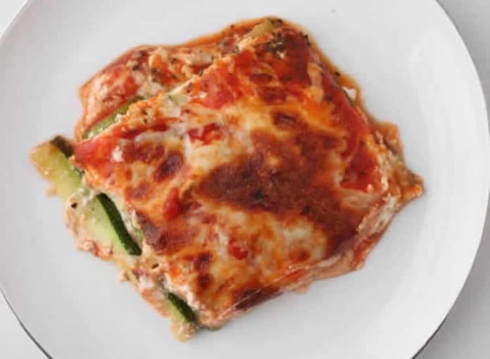 Lasagnes au thon et courgettes au thermomix