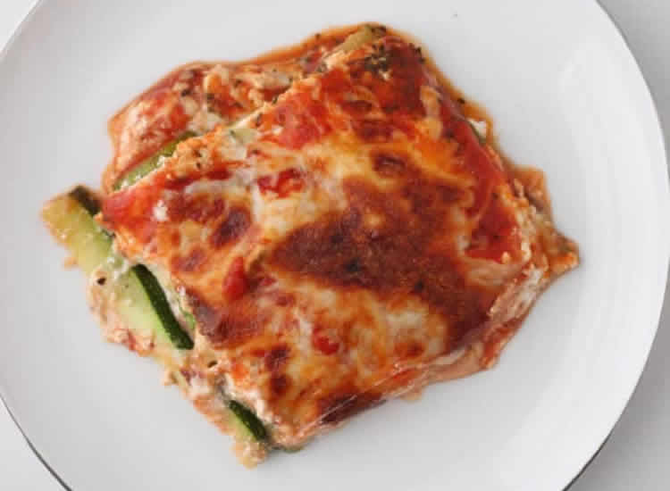 Lasagnes au thon et courgettes au thermomix