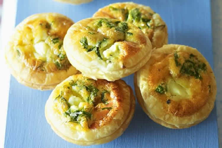 Mini quiche sans pâte au saumon au cookeo