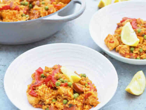 Paella express avec cookeo