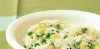 Risotto à la courgette et parmesan au thermomix