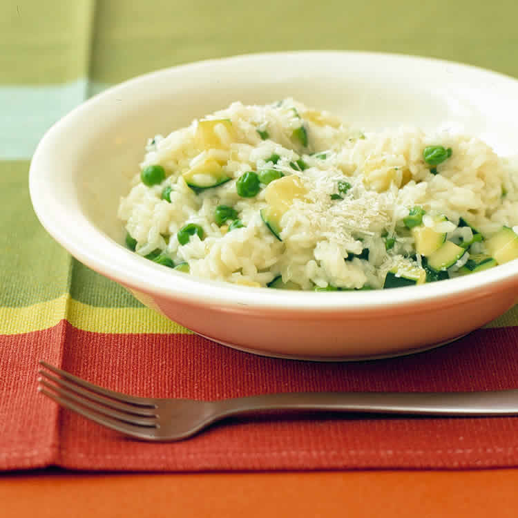 Risotto à la courgette et parmesan au thermomix