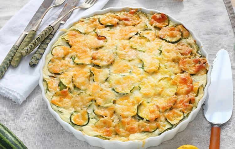 Tarte aux courgettes et roquefort au thermomix
