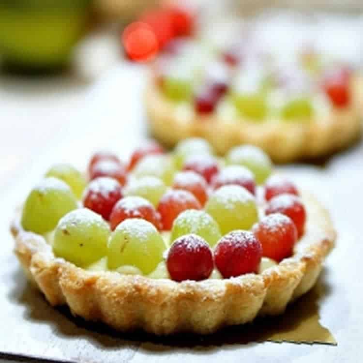 Tarte aux raisins au thermomix
