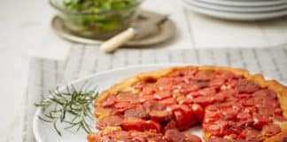 Tarte aux tomates et chorizo au thermomix