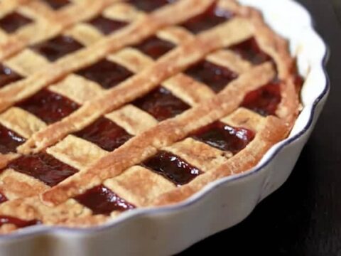 Tarte à la confiture d'abricots au thermomix