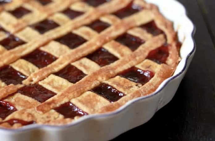 Tarte à la confiture d'abricots au thermomix