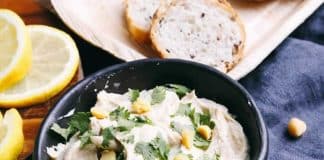Artichaut houmous Weight Watchers
