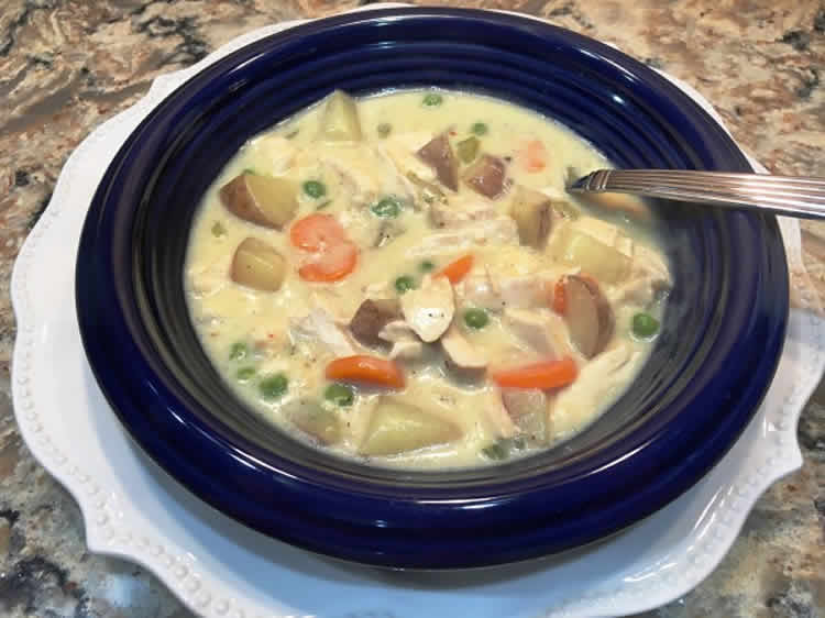 Blanquette de poulet aux légumes au thermomix