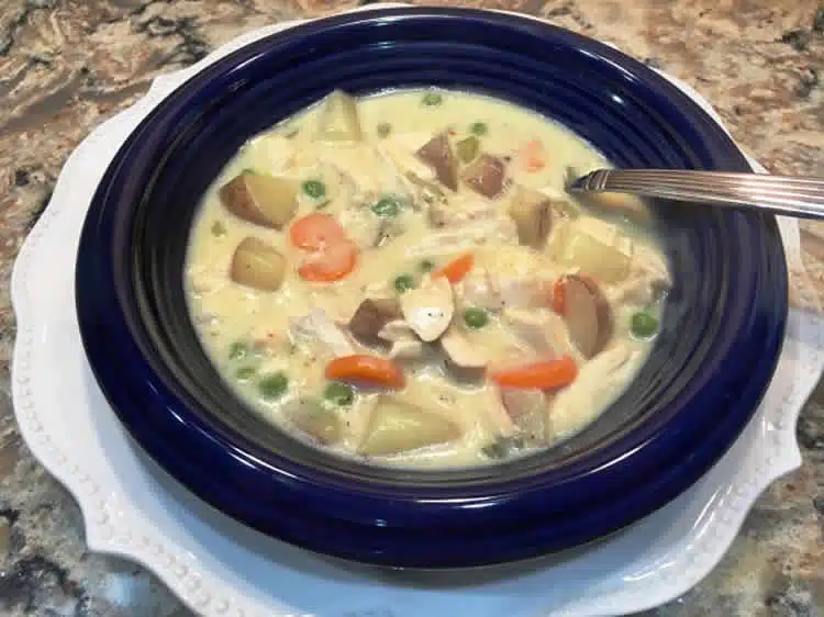 Blanquette de poulet aux légumes au thermomix