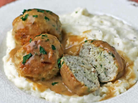Boulettes suédoises à la dinde ww