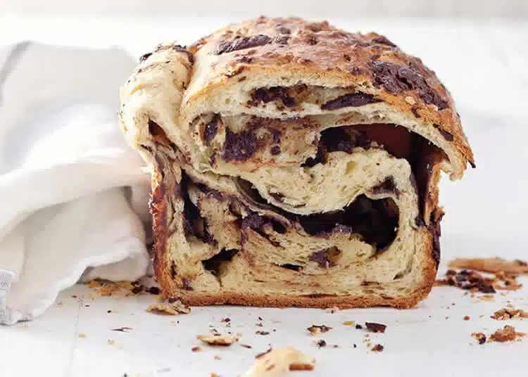 Brioche moelleuse au chocolat