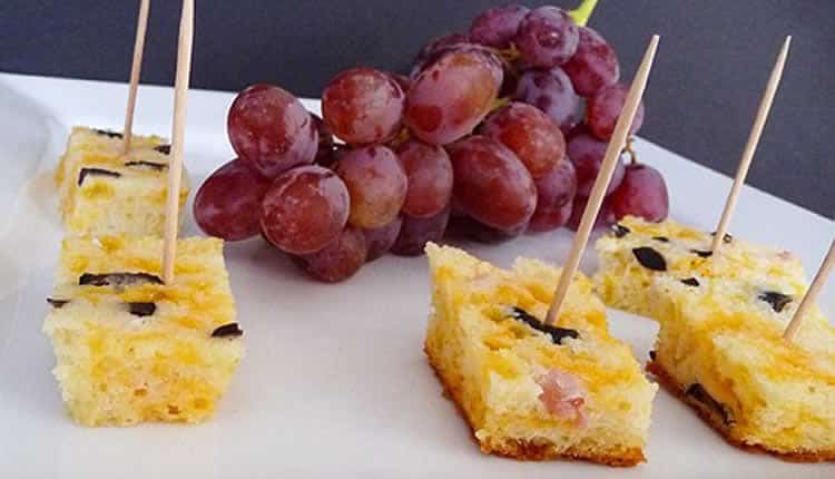 Cake aux olives apéritif au thermomix