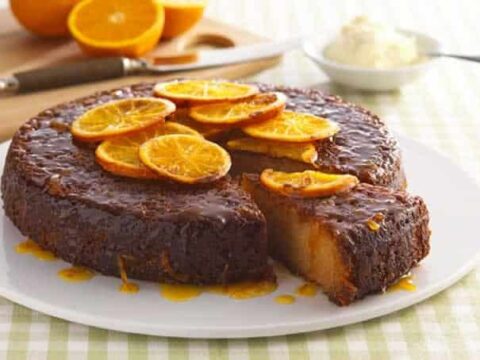 Cake à l'orange et chocolat au thermomix