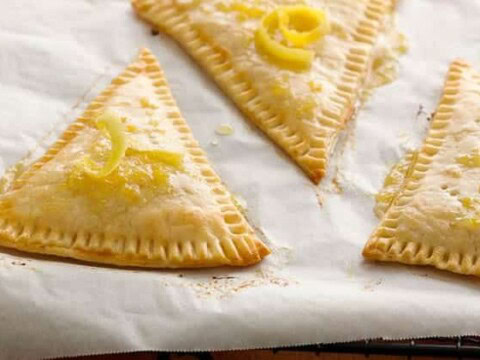 Chausson au citron à la vanille