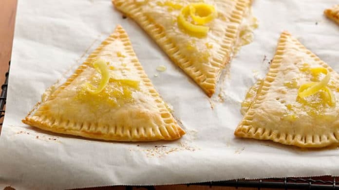 Chausson au citron à la vanille