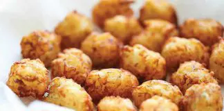 Croquettes de pomme de terre frites