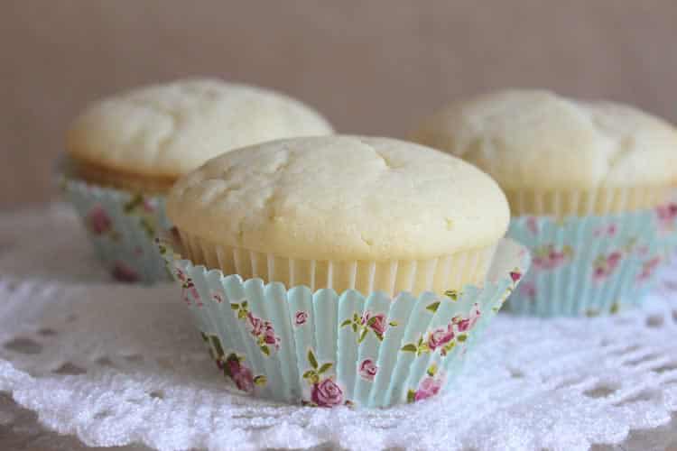 Cupcake à la vanille sans oeuf
