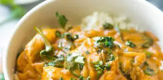 Curry de poulet coco express au thermomix