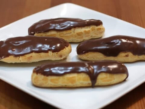 Eclairs au chocolat au thermomix