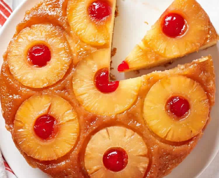 Gâteau renversé à l&amp;#39;ananas au thermomix - la recette thermomix facile.