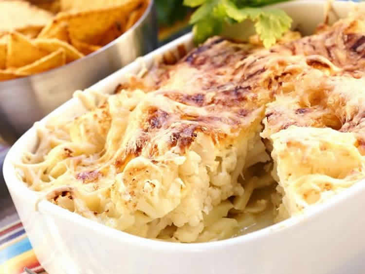 Gratin choux fleur et pomme de terre